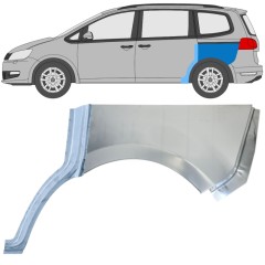 Reperaturka błotnika tylnego do Volkswagen Sharan 2010-2022 / Lewa / Zestaw 14604