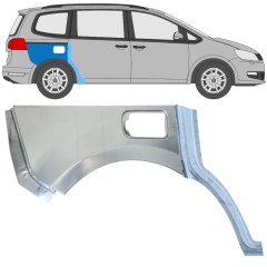 Reperaturka błotnika tylnego do Volkswagen Sharan 2010-2022 / Prawa / Zestaw 14603
