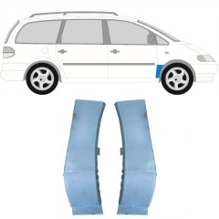 Reperaturka błotnika przedniego do Seat Alhambra 1995-2010 / Lewa+Prawa / Zestaw 14015