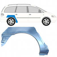 Reperaturka błotnika tylnego do VW Sharan Ford Galaxy 2000-2010 / Prawa 6599