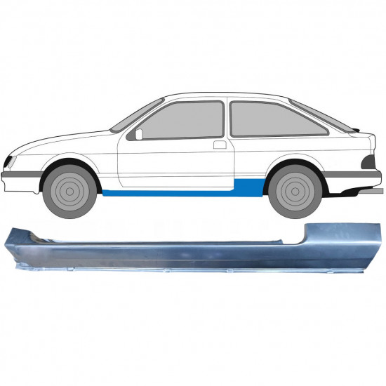 Pełny próg do Ford Sierra 1982-1993 / Lewa 6617