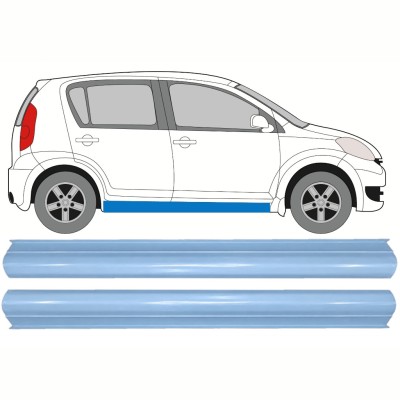 Reperaturka progu część dolna do Daihatsu Sirion 2005-2010 / Lewa+Prawa / Zestaw 17267