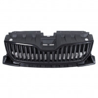 Grill czarny do Skoda Fabia 2014-2018 7544