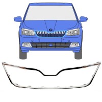 Ramka grilla do Skoda Fabia 2014-2018 16190