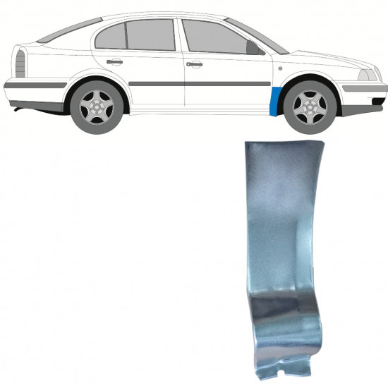 SKODA OCTAVIA 1996-2010 REPERATURKA BŁOTNIKA PRZEDNIEGO / PRAWA STRONA