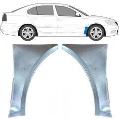 Reperaturka błotnika przedniego do Skoda Octavia II 2004-2013 / Lewa+Prawa / Zestaw 9602