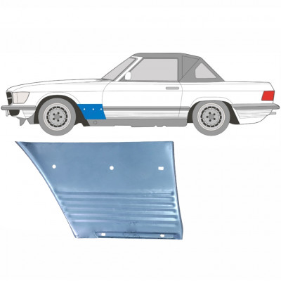 Reperaturka błotnika przedniego do Mercedes Sl-class 1971-1989 / Lewa 5078