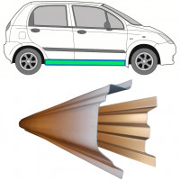 Reperaturka progu wewnętrzna + zewnętrzna do Chevrolet Spark 2005-2010 / Lewa = Prawa (symetryczny) / Zestaw 11783