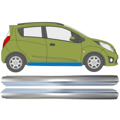 Reperaturka progu do Chevrolet Spark 2010-2014 / Lewa+Prawa / Zestaw 16056