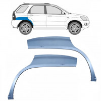 Reperaturka błotnika tylnego do Kia Sportage 2004-2010 / Lewa+Prawa / Zestaw 9225