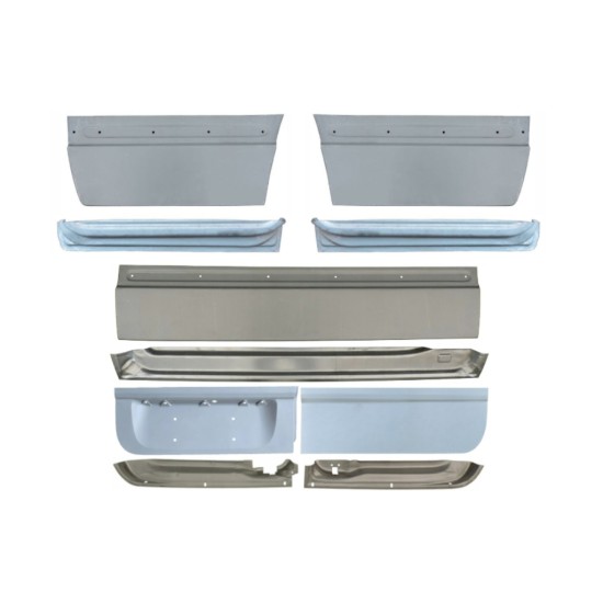Reperaturka drzwi wewnętrzna + zewnętrzna do Volkswagen Crafter 2005-2017 / Lewa+Prawa / Zestaw 14493