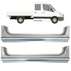 Reperaturka progu tylna do Mercedes Sprinter 2006-2018 / Lewa+Prawa / Zestaw 15068