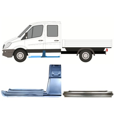 Zestaw reperaturek do Mercedes Sprinter 2006-2018 / Lewa / 14781