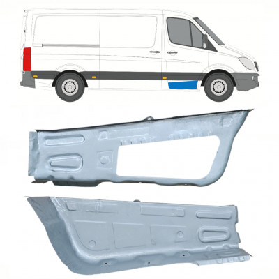 Reperaturka stopnia przedniego do Mercedes Sprinter 2006 - / Lewa+Prawa / Zestaw 10208