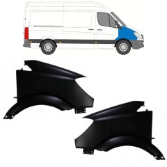 Błotnik przedni do Mercedes Sprinter 2006-2013 / Lewa+Prawa / Zestaw 10626