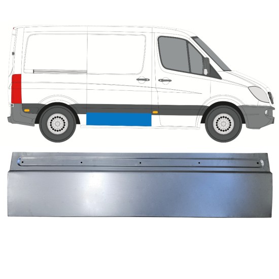 Reperaturka drzwi przesuwnych do Mercedes Sprinter 2006-2018 / Prawa 17309