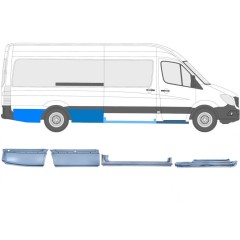 Zestaw reperaturek do Volkswagen Crafter 2005-2017 / Prawa / 14504