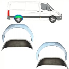 Reperaturka nadkola tylnego wewnętrzna do Volkswagen Crafter 2005-2017 / Zestaw 14498