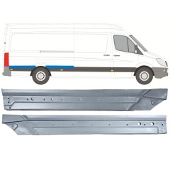 Reperaturka błotnika tylnego do Mercedes Sprinter 2006-2018 / Prawa / Zestaw 12057