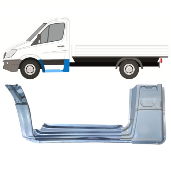 Zestaw reperaturek do Mercedes Sprinter 2006-2018 / Lewa / 15084 Zestaw reperaturek do Mercedes Sprinter 2006-2018 / Lewa / 15084