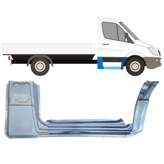 Zestaw reperaturek do Volkswagen Crafter 2005-2017 / Prawa 15529