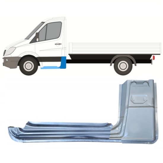 Zestaw reperaturek do Mercedes Sprinter 2006-2018 / Lewa / 15082 Zestaw reperaturek do Mercedes Sprinter 2006-2018 / Lewa / 15082