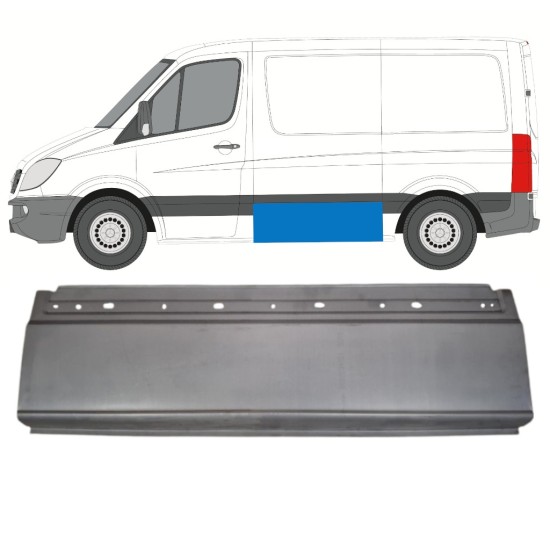 Reperaturka boku do Volkswagen Crafter 2005-2017 / Lewa 15588
