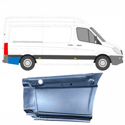 Reperaturka błotnika tylnego do Mercedes Sprinter 2006- / MWB / Prawa 5718