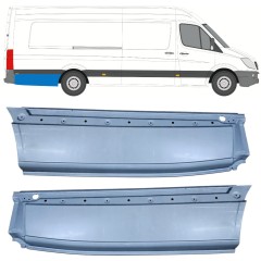 Reperaturka błotnika tylnego do Mercedes Sprinter 2006-2018 / Lewa+Prawa / Zestaw 12648