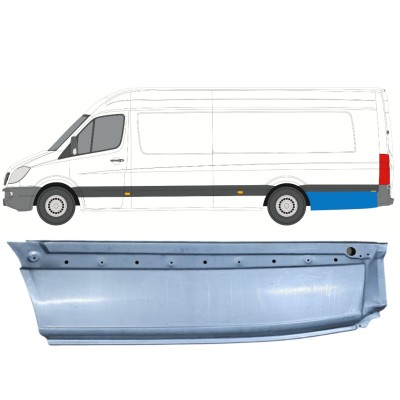 Reperaturka błotnika tylnego do Mercedes Sprinter 2006-2018 / Lewa 5583