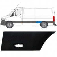 Listwa boczna błotnika tylnego do Mercedes Sprinter 2018- / Lewa 12937