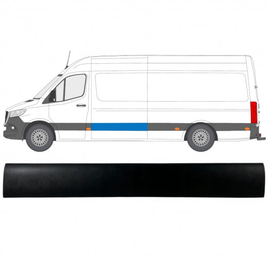 Listwa boczna do Mercedes Sprinter 2018- / Lewa 12933
