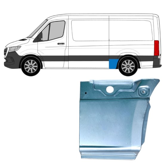 Reperaturka błotnika tylnego do Mercedes Sprinter 2018- / Lewa 17277