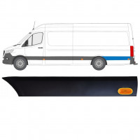 Listwa boczna błotnika tylnego z lampą do Mercedes Sprinter 2018- / Lewa / Zestaw 12971