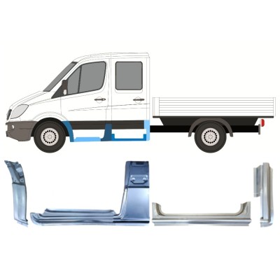 Zestaw reperaturek do Mercedes Sprinter 2006-2018 / Lewa / 15086