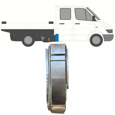 Reperaturka narożnika tylnego do Mercedes Sprinter 1995-2006 / Prawa 16398