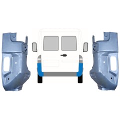 Reperaturka narożnika tylnego do Mercedes Sprinter 1995-2006 / Lewa+Prawa / Zestaw 9715