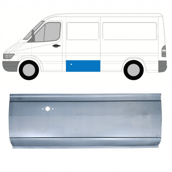 Reperaturka boku zewnętrzna do Mercedes Sprinter 1995-2006 / Lewa 12825