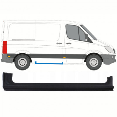 Reperaturka progu drzwi przesuwnych do Mercedes Sprinter 2006- / SWB / Prawa 8548