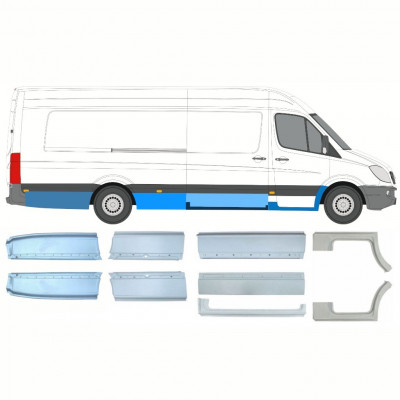 Zestaw reperaturek do Mercedes Sprinter 2006- / XLWB /  11570