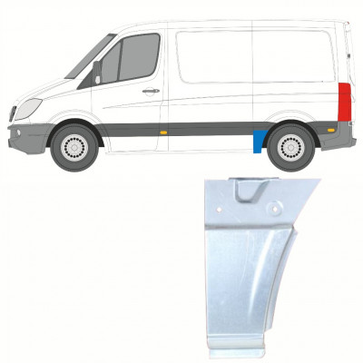 Reperaturka błotnika tylnego do Mercedes Sprinter 2006- / SWB / Lewa 8714