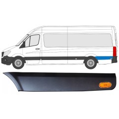 Listwa boczna błotnika tylnego za kołem z lampą do Mercedes Sprinter 2006-2018 / Lewa / Zestaw 9059