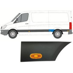 Listwa boczna błotnika tylnego z lampą do Mercedes Sprinter 2006-2018 / Lewa / Zestaw 10018