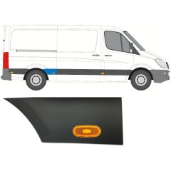 Listwa boczna błotnika tylnego z lampą do Mercedes Sprinter 2006-2018 / Prawa / Zestaw 10017