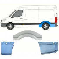 Reperaturka błotnika tylnego do Mercedes Sprinter 2006- / MWB / Lewa / Zestaw 8716