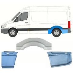 Reperaturka błotnika tylnego do Mercedes Sprinter 2006-2018 / Lewa / Zestaw 8716