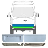 Reperaturka drzwi tylnych do Volkswagen Crafter 2005-2017 / Lewa+Prawa 17175