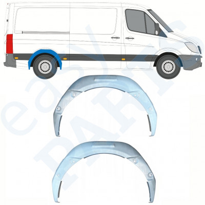 MERCEDES SPRINTER 2006- REPERATURKA NADKOLA WEWNĘTRZNA / ZESTAW