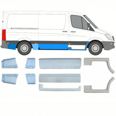 Zestaw reperaturek do Mercedes Sprinter 2006- / MWB /  11569