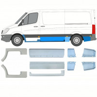 Zestaw reperaturek do Mercedes Sprinter 2006- / MWB / Lewa+Prawa /  10258